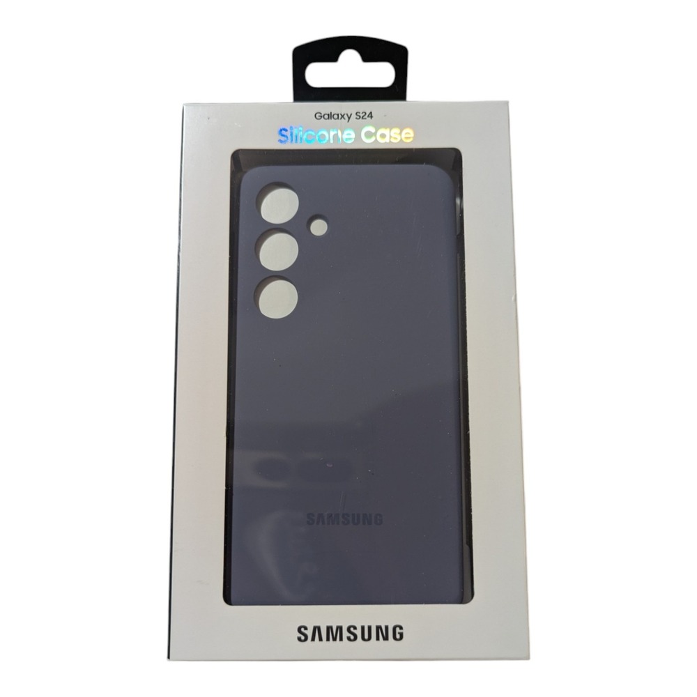 J5. Samsung Silicone Case For Samsung Galaxy S24‎ - Violet
